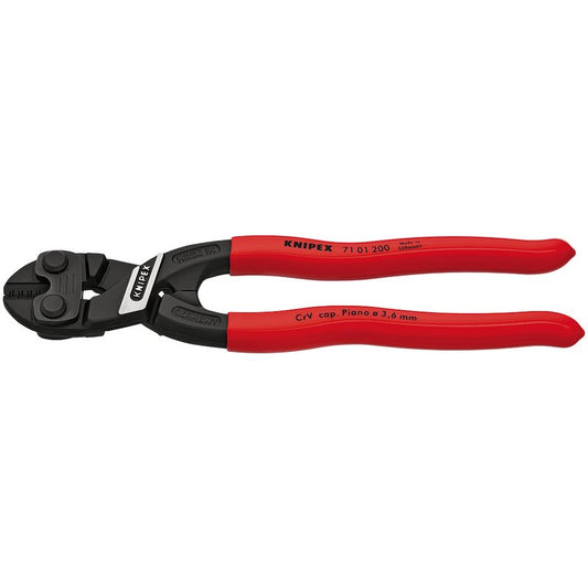 Knipex 200mm Cobolt 200SBE Compact Bolt Cutter Cut Hard Wire Diameter 4mm 54223