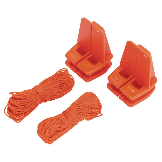 Draper Brick Line and Block Set 18m Orange 4 Piece Impact Resistant 54232