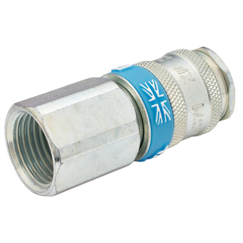 Draper 1/2" BSP Parallel Euro Coupling Female Thread 54409