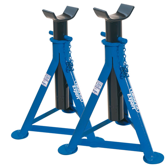 Draper Expert Axle Stands 2 Tonne Pair Maximum Height 520mm 54721