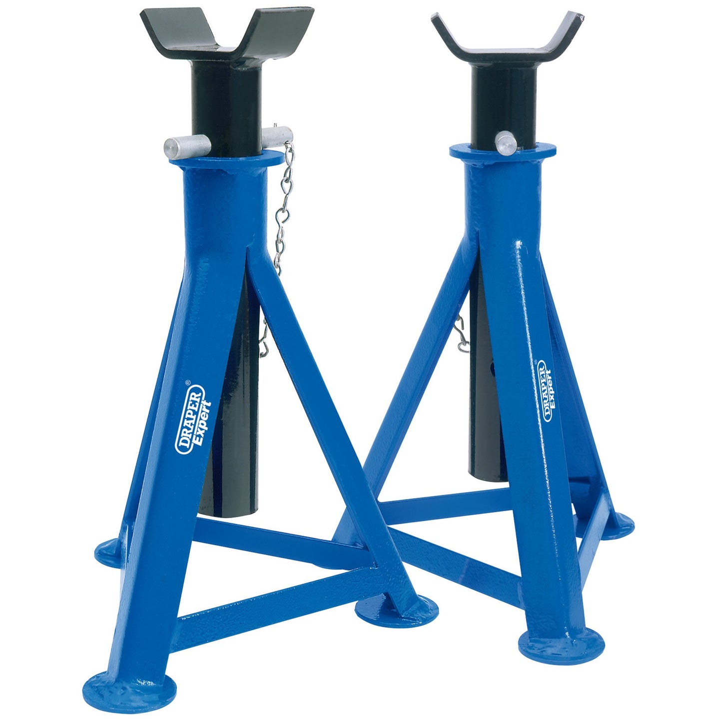 Draper Expert Axle Stands 2 Tonne Pair Maximum Height 520mm 54721