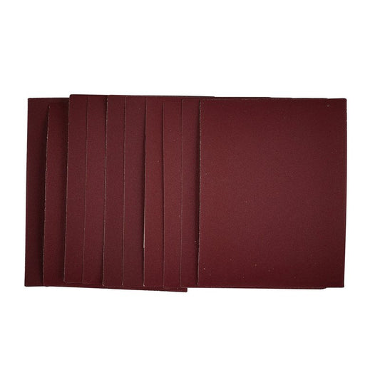 Draper 1/4 Sanding Sheets 115 x 150mm 240 Grit 10 Pack 54806