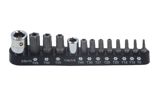 Laser Tools Tamperproof Star Bit Set 13pc 5514