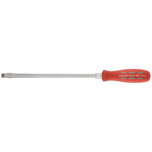 Draper Sloted Flared Tip Long Pattern Mechanic's Screwdriver 9.5 x 250mm 55490