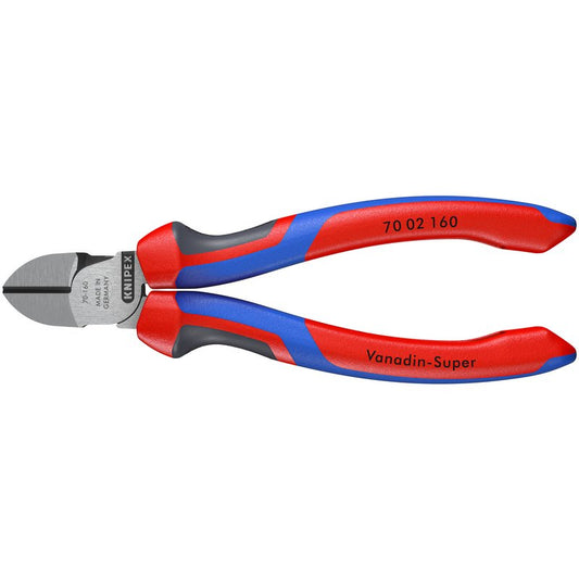 Knipex 70 02 160SB Heavy Duty Diagonal Side Cutter, 160mm