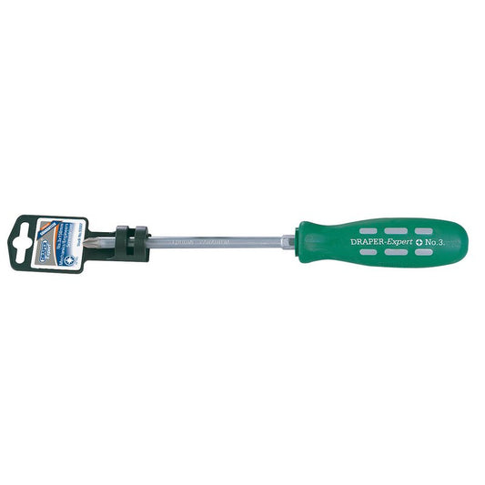 Draper Expert Pozi Mechanic's Screwdriver No.3 x 150mm soft grip 55507