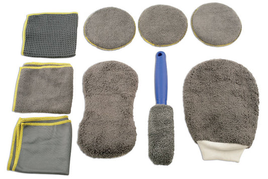 Laser Tools 5556 Microfibre Cleaning Kit - 9pc