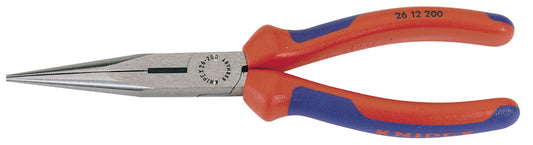 Knipex SBE Long Nose Pliers with Heavy Duty Handles 200mm 26 12 200