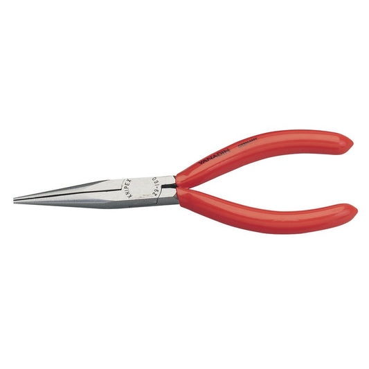 Knipex Long Nose Pliers 160mm Serrated Jaws Plastic Coated Handles 29 21 160
