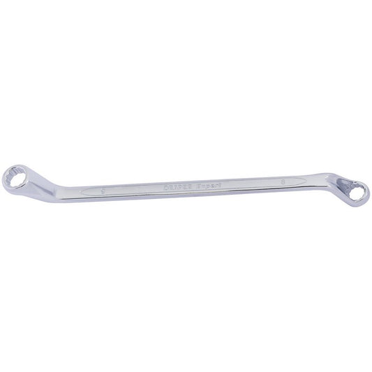 Draper 8 x 9mm HI-TORQ Deep Offset Ring Spanner Bi Hex Chrome 55685