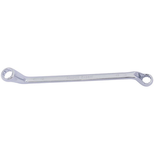 Draper 12 x 13mm HI-TORQ Deep Offset Ring Spanner Bi Hex Chrome 55688