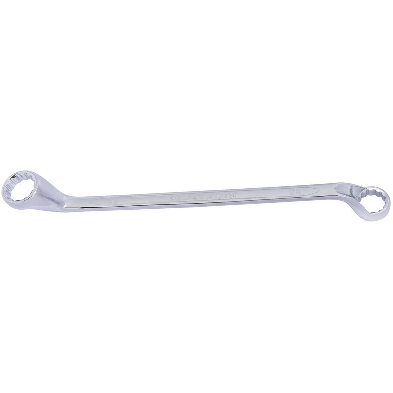 Draper 20 x 22mm HI-TORQ Deep Offset Ring Spanner Bi Hex Chrome 55694