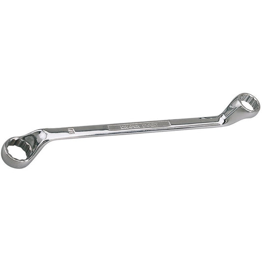 Draper 22 x 24mm HI-TORQ Deep Offset Ring Spanner Bi Hex Chrome 55696
