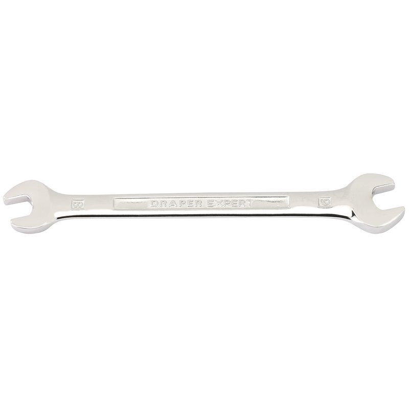 Draper Open End Spanner 8 x 9mm Chrome Plated And Fully Polished 55710