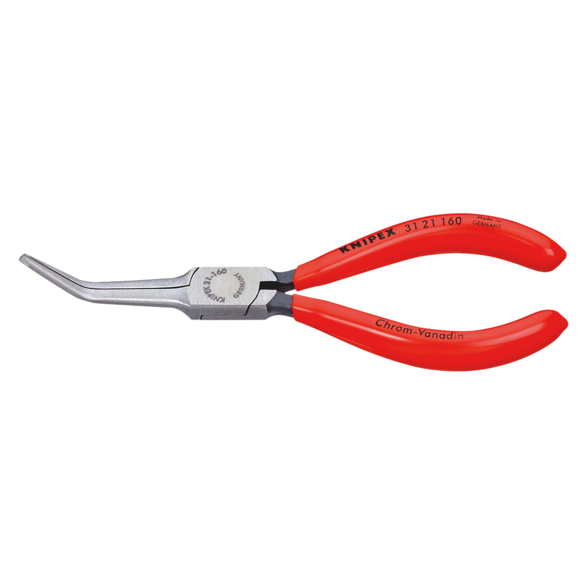 Knipex SB Bent Needle Nose Pliers 160mm 45° Angled Jaws  31 21 160