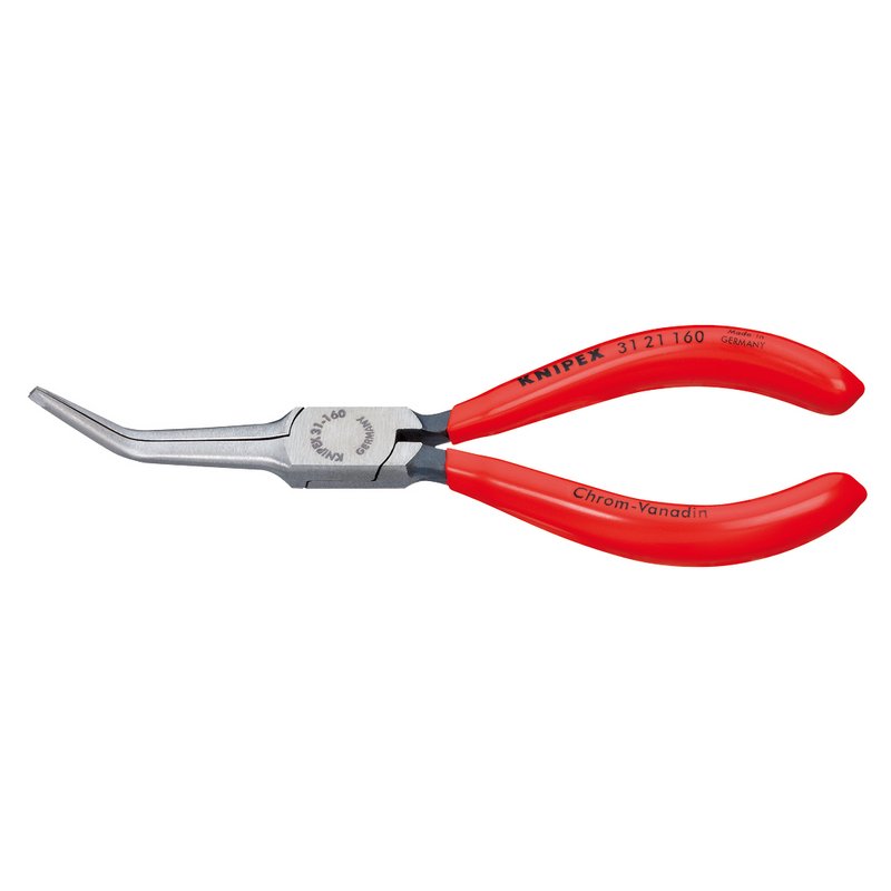 Knipex SB Bent Needle Nose Pliers 160mm 45° Angled Jaws  31 21 160