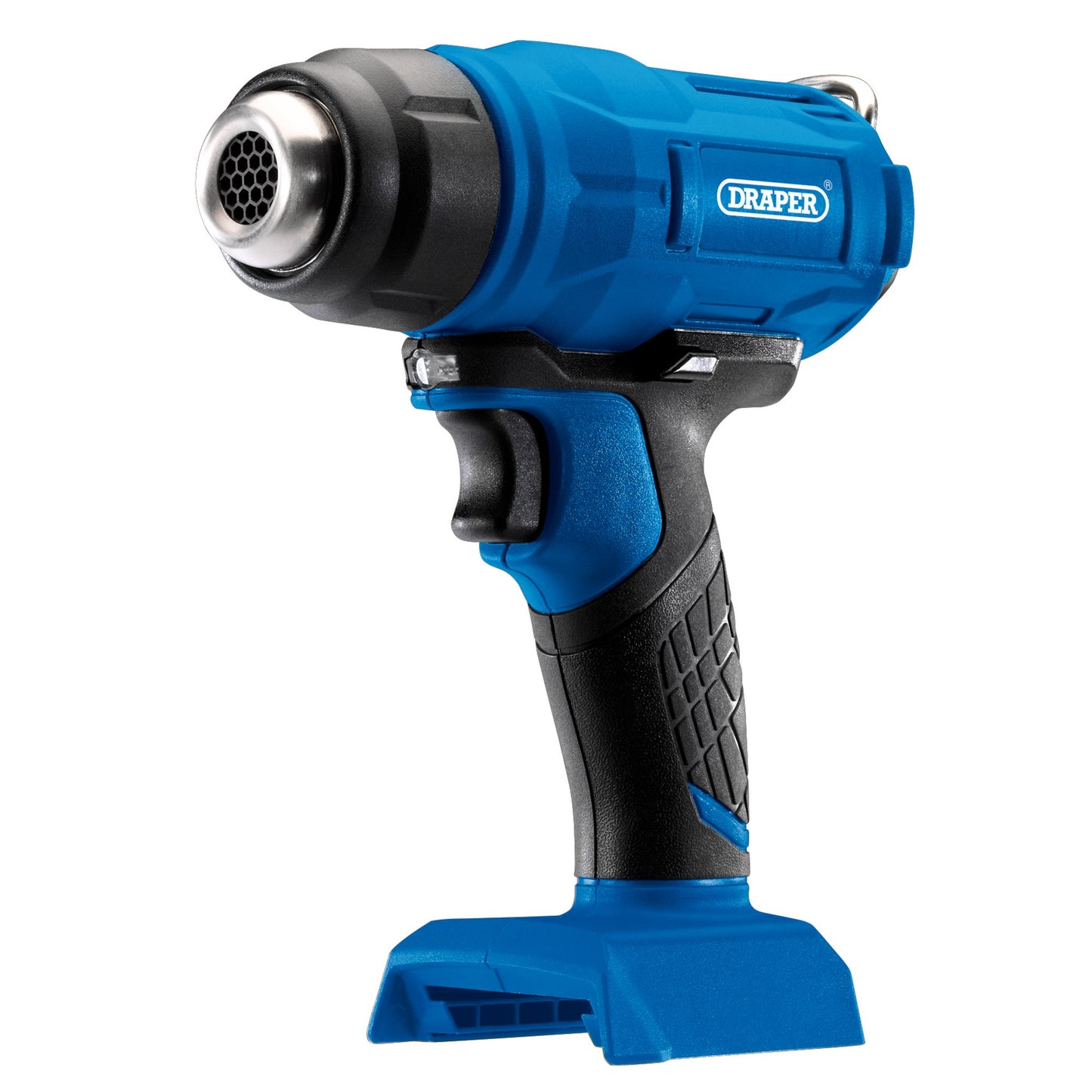 Draper D20 20V Heat Gun Sold Bare Temp 550°C Brushed Hanging Hook 55796