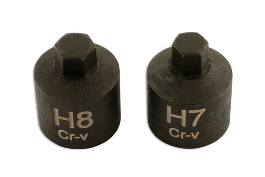 Laser Tools Hex Bit Set 3/8"D 2pc 5584