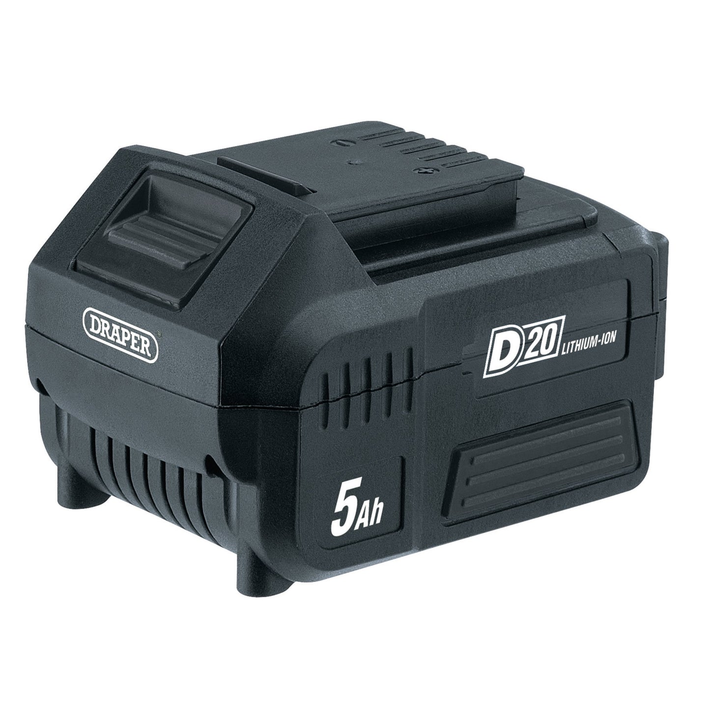 Draper D20 20V Li-ion Battery 5.0Ah Charge Indicator Quick Release Button 55907