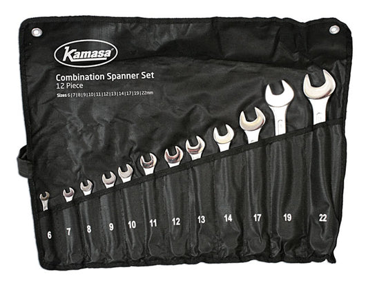 Kamasa 55993 Spanner Set 12pc In A Tube