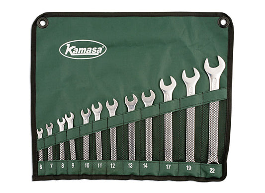 Kamasa 56053 Combination Spanner Set 12pc
