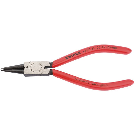 Knipex J1 Straight Internal Circlip Pliers 12 - 25mm Length 140mm 44 11 J1 SB