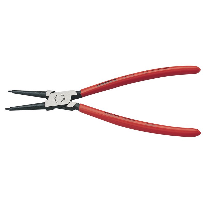 Knipex J3 Straight Internal Circlip Pliers 40 - 100mm Length 225mm 44 11 J3 SBE