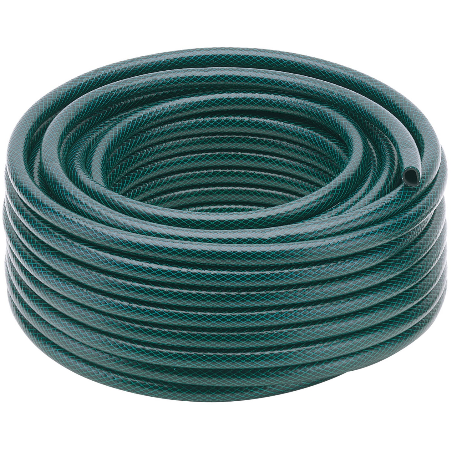 Draper PVC Watering Hose Pipe 12mm Bore 30m Kink Resistant Green 56312