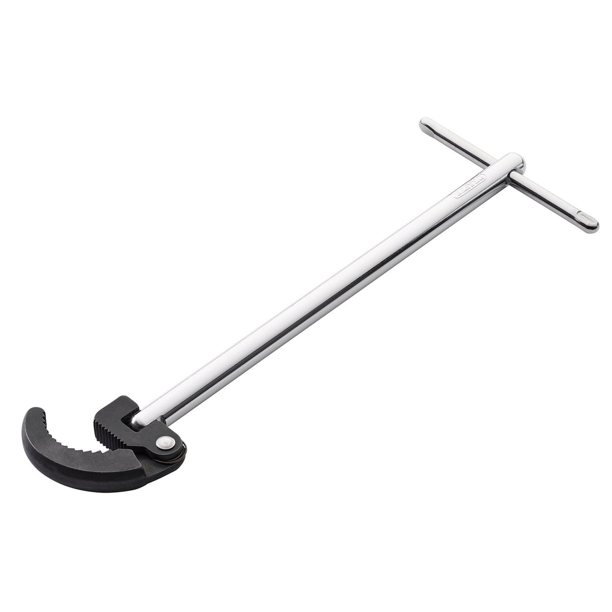 Draper Adjustable Basin Wrench 40mm Capacity Swivel Action Serrated Faces 56442
