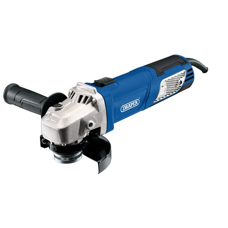 Draper 230V Angle Grinder 115mm 950W side handle 2m Cable 0-11000rpm 56488