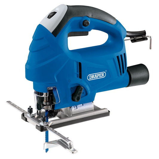 Draper 230V Orbital Jigsaw 710W Brushed Cutting Capacity Wood 80mm 56760
