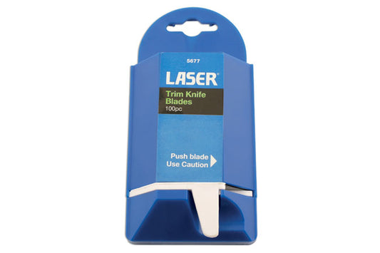 Laser Tools Trim Knife Blades 100pc 5677