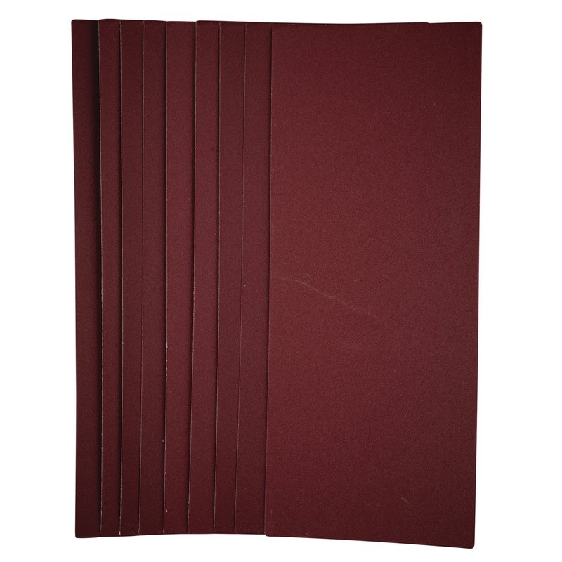 Draper 1/2 Sanding Sheets 115 x 280mm 240 Grit Pack of 10 57372