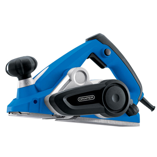 Draper Electric Planer 82mm Blade 900W 240V Speed 16000rpm Soft-Grip 57564