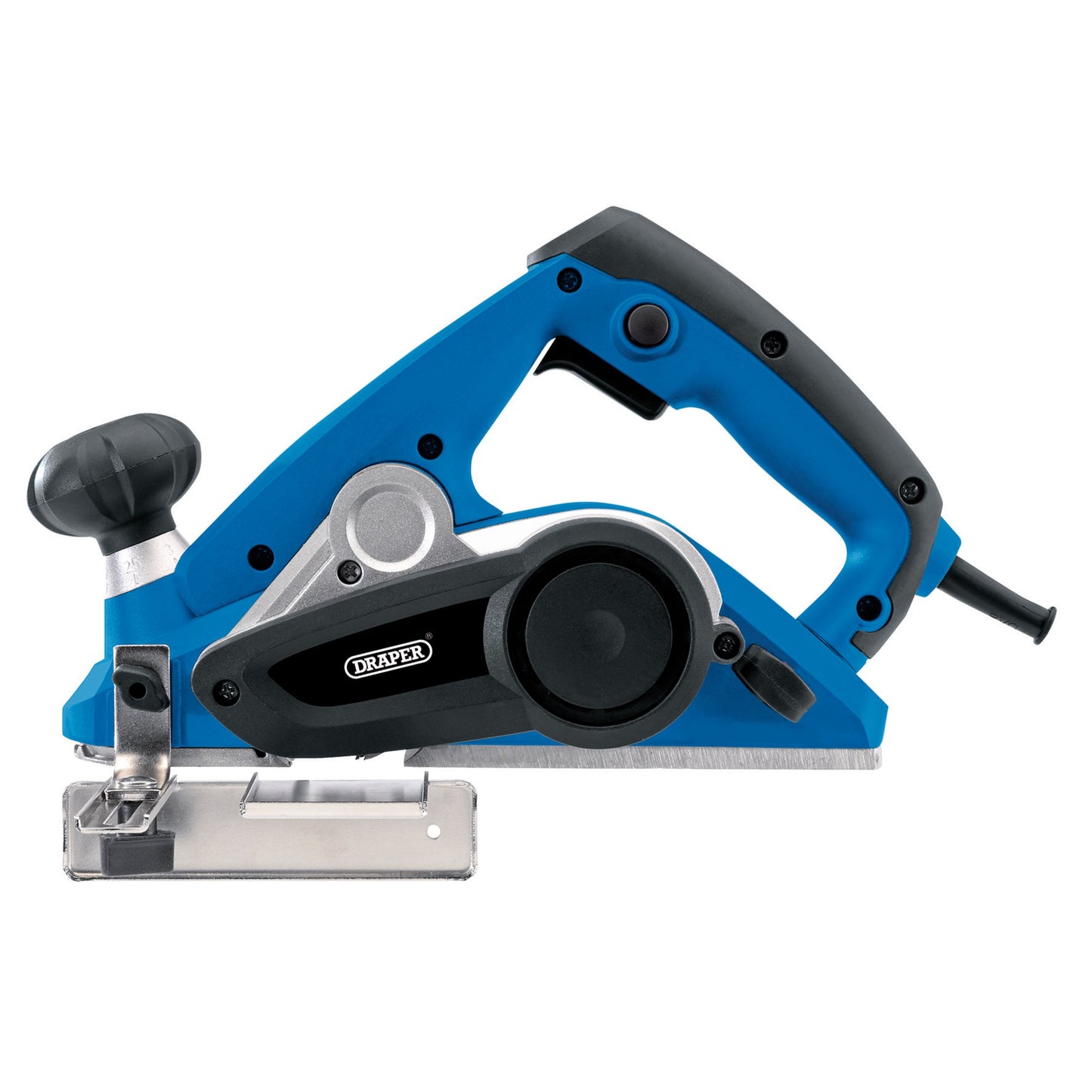 Draper Electric Planer 82mm Blade 900W 240V Speed 16000rpm Soft-Grip 57564