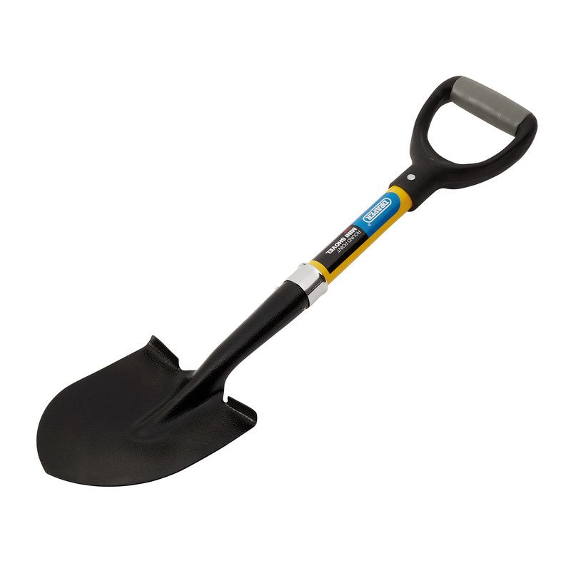 Draper Round Point Mini Builders Shovel with Fibreglass Shaft 57569