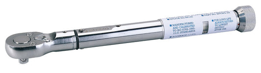 Draper Expert 3/8"D Precision Torque Wrench 5 - 22Nm 255mm Long Ratcheting 58130