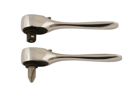 Laser Tools Micro Ratchet Set 1/4"D 2pc 5822
