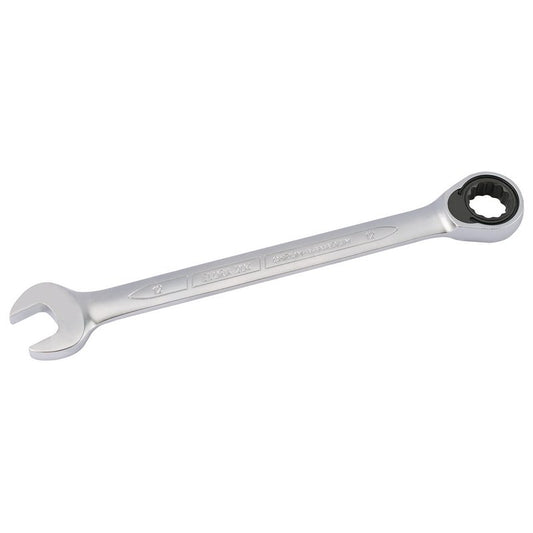 Elora 12mm Metric Ratcheting Combination Spanner 72 Teeth Chrome Plated 58397