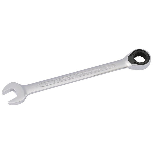 Elora 13mm Metric Ratcheting Combination Spanner 72 Teeth Chrome Plated 58410