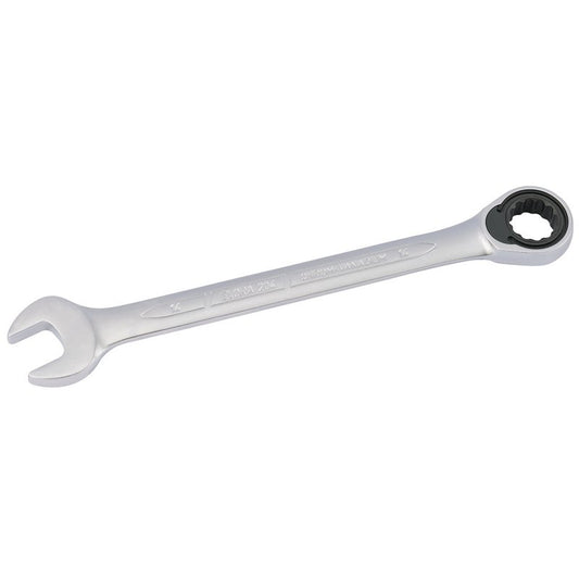 Elora 14mm Metric Ratcheting Combination Spanner 72 Teeth Chrome Plated 58599