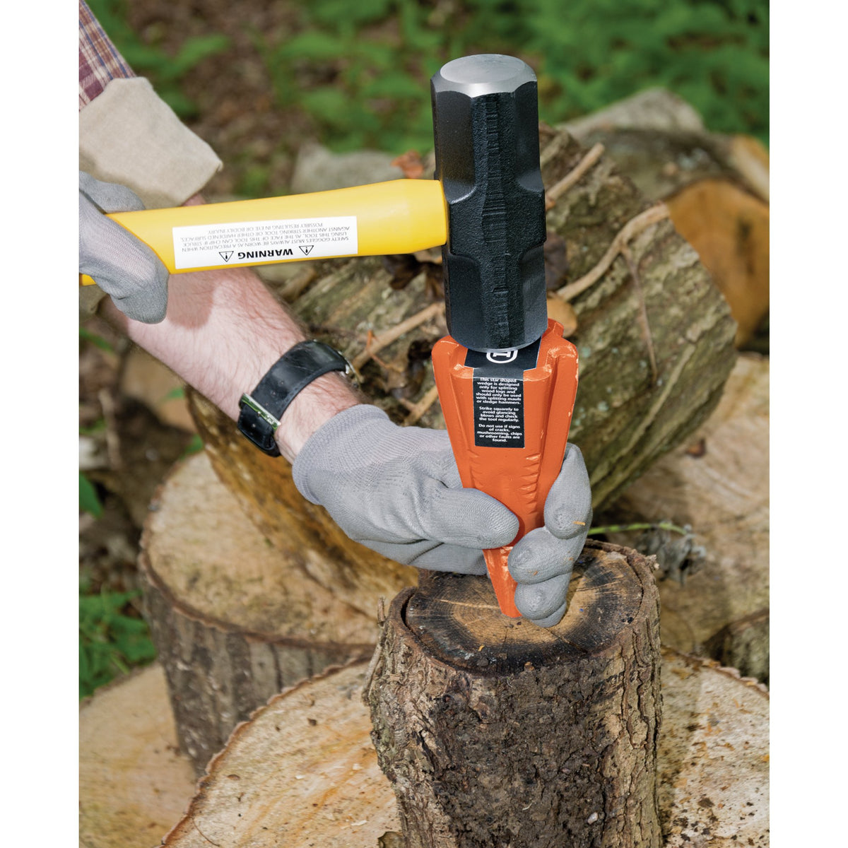 Draper Log Splitting Star Wedge 1.7kg extra broad striking shoulder 58682