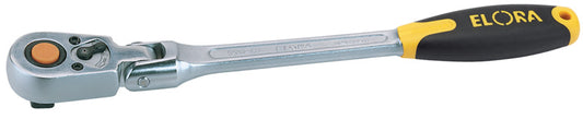 Elora 1/2"D 305mm Quick Release Soft Grip Reversible Ratchet Flexible Head 58750