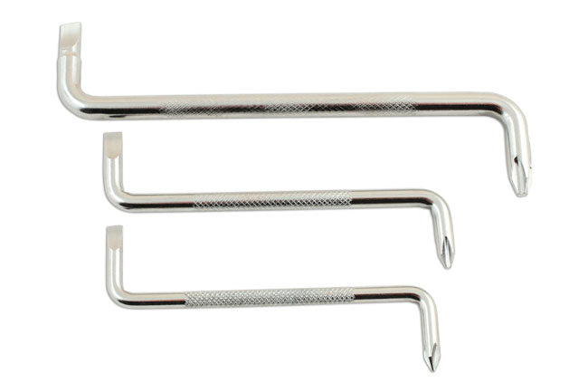 Laser Tools Offset Screwdriver Set 3pc 5910
