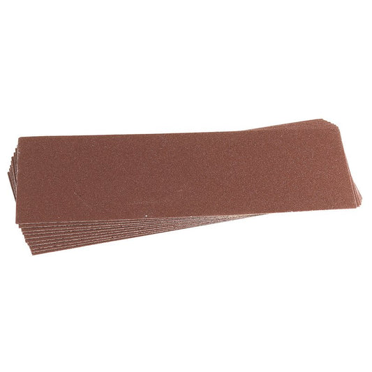 Draper Assorted Aluminium Oxide Sanding Sheets 280 x 115mm 10 Pack 59109
