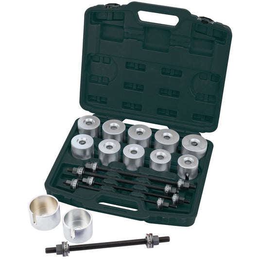 Draper Bearing Seal and Bush Extractor Insertion Kit 27 Piece Rings & Bars 59123