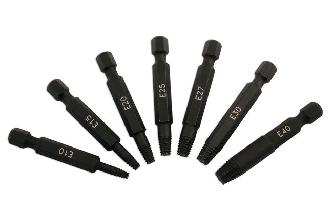 Laser Tools Extractor Set for Torx� Fixings 7pc 5964