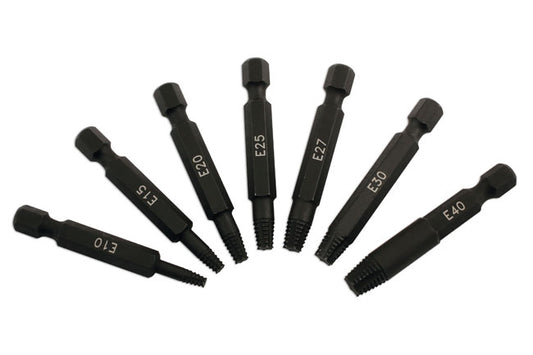 Laser Tools Extractor Set for Torx� Fixings 7pc 5964