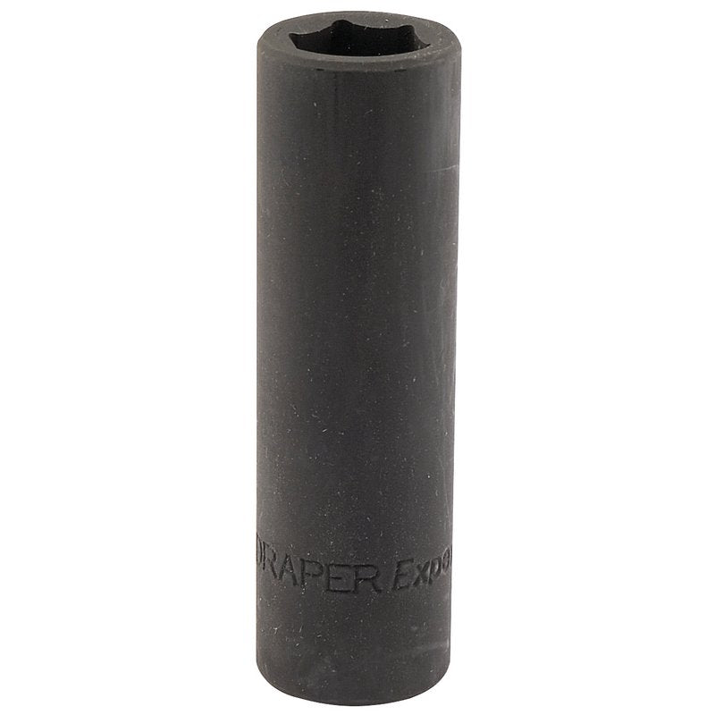 Draper 15mm Deep Impact Socket 1/2" Dr 6 Point Hex Chrome Vanadium Steel 59876