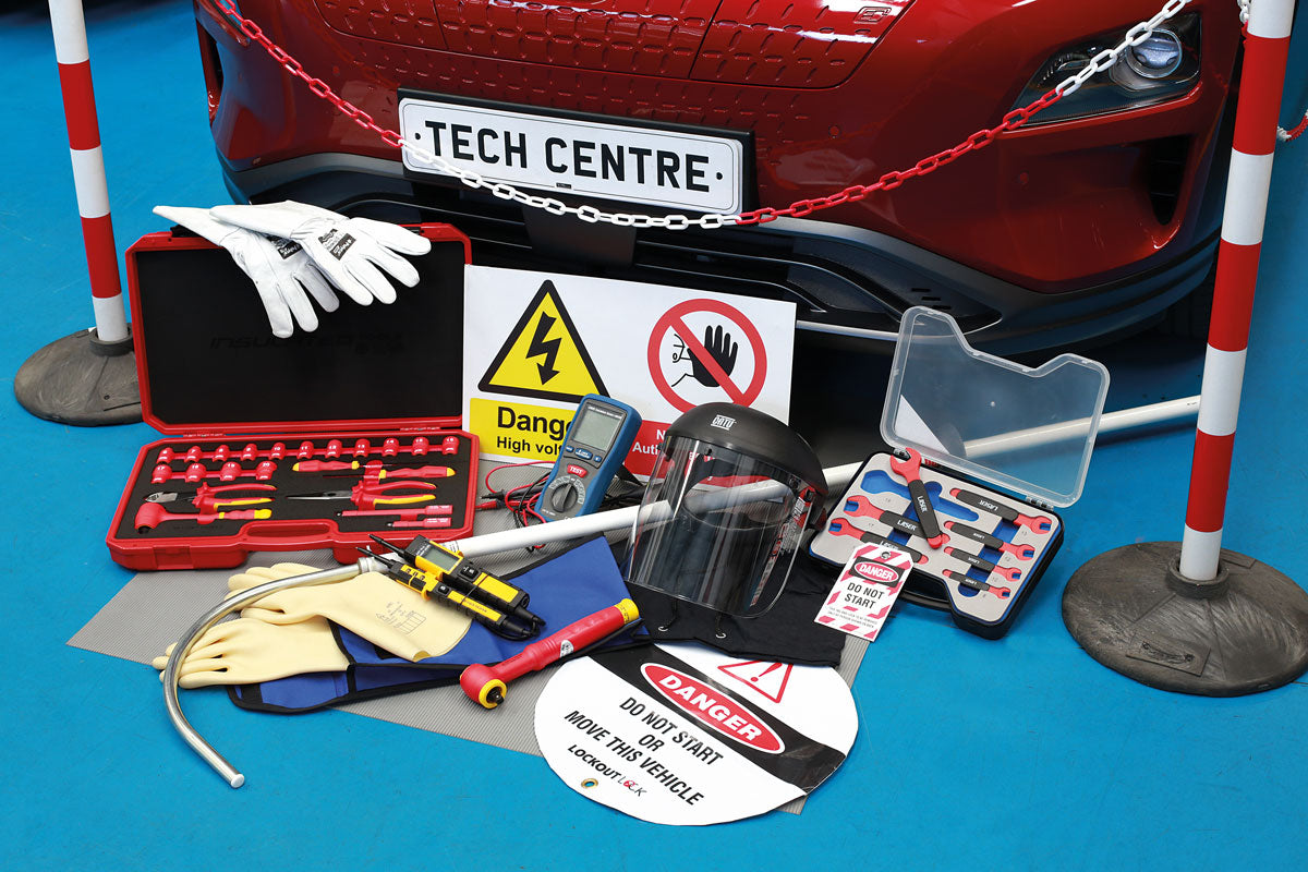 Laser Tools Hybrid & BEV Bodyshop Safety Package 60625
